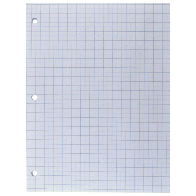 Top Flight Filler Paper, Quadrille Rule, 11 x 8.5 Inches, 80 Sheets (12650) - Image 2